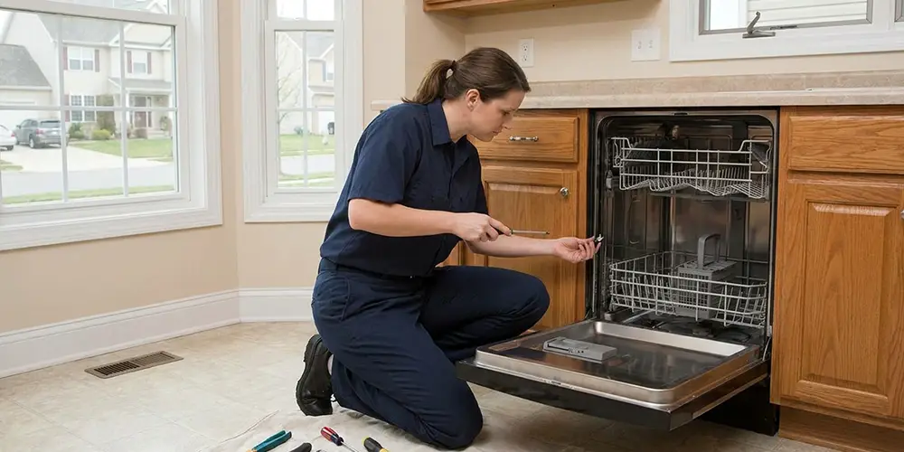 Dishwasher Latch Replacement in Haverhill, MA