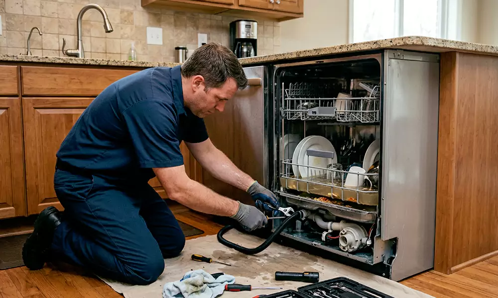 Dishwasher Not Draining Repair in Haverhill, MA