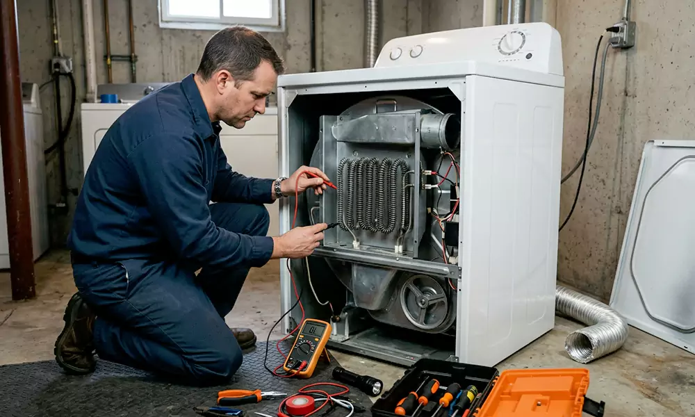 Dryer Not Heating Repair in Haverhill, MA